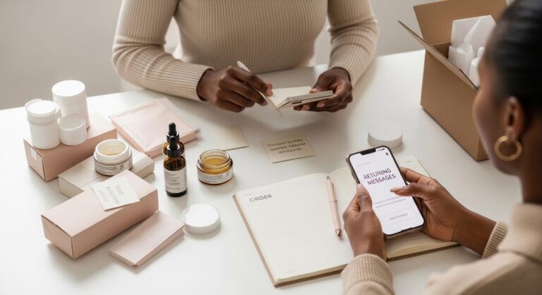 repeat customers for skincare business